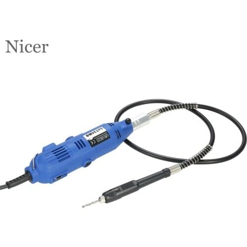 Electric Grinding Pen 8000~30000 Rpm Adjustable Engraving Drill Cutting Polishing Drilling Rotary Tool with Adapters Accessories
