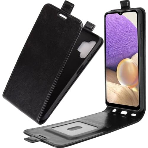 Samsung Galaxy A32 5G Case Flip Leather Cases Samsung Galaxy A32 5G High Quality Vertical Wallet Leather Case