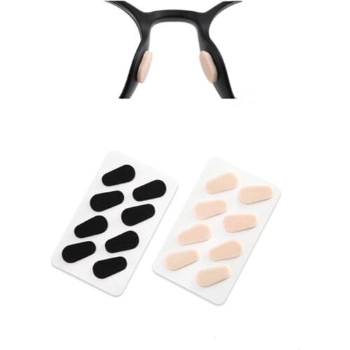 4 Pair Unisex Soft Foam Nose Pads Self Adhesive Eyeglass Nose Pads Anti-Slip Eyeglass Nose Pads Thin Nosepads for Glasses