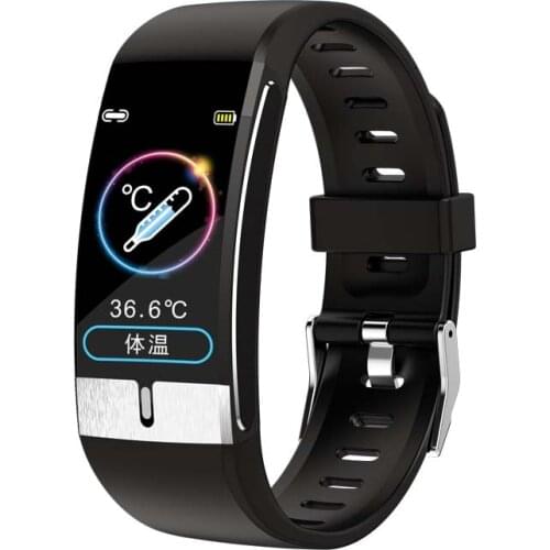 2021 NEW E66 Smart Watch ECG PPG Wristband Temperature Measurement Heart Rate Pressure Oxygen Health Bracelet Smart Band