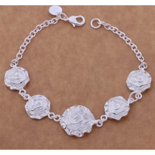 Wholesale High quality silver plated Fashion jewelry Bangles WB-033