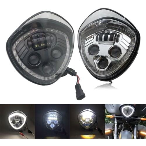 Polaris Victory Motorcycle led headlights For Victory Cross Country Models