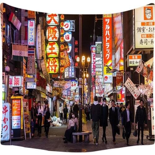 Japan room decor wall hanging carpet bedroom livingroom backdrop Japanese tapestry
