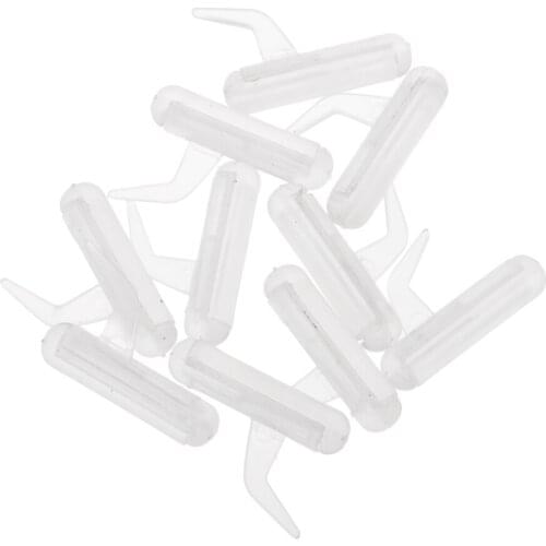 10pcs Carp Fishing Tackle Accessory Plastic Fishing Tools Anti Clips