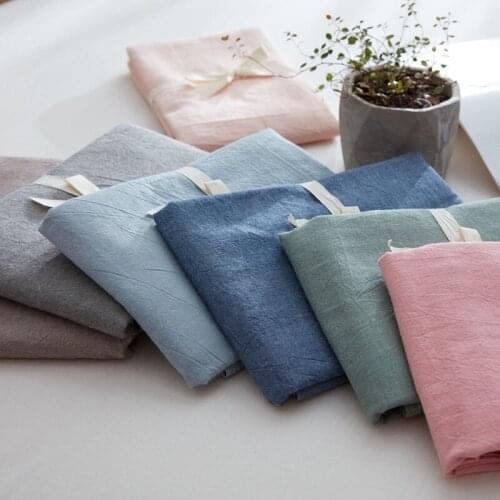 100% Cotton Pillow Case 1 PIECE 48*74Cm Solid Color Envelope Type Mattress Cover Pillowcase 48x74cm Pillow Cover Bedsheet