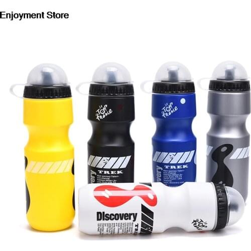 750ML Bike Water Bottle Outdoor Bike Accessory Bicycle Waterbottle Mountain Road Cycling Kettle Portable with Bottle Holder 2021