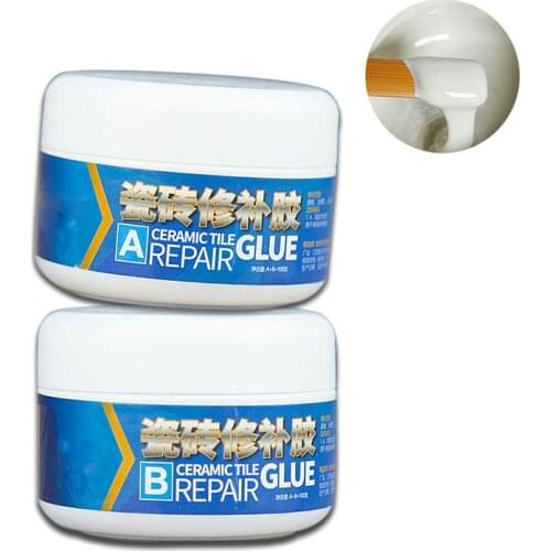 Ceramic Repair Agent Tile Grout Repair Cream Strong Adhesion Water Resistance JS22