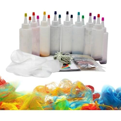 Dyeing Hand Tools Materials Non-toxic Shirt Fabric DIY Fashion Dye Kit Clothing Graffiti Dye Supplies for Family Entertainment