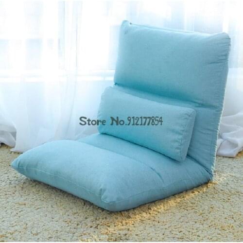Lazy sofa tatami folding single small sofa bed computer chair dormitory bay window Japanese-style back chair