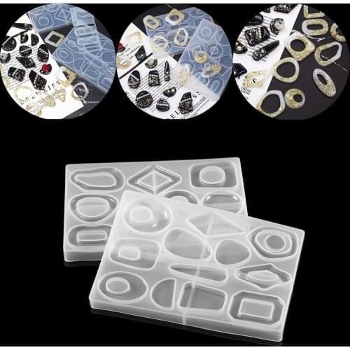 Earring Pendant Resin Molds Silicone Mold For DIY UV Resin Epoxy Dried Flower Jewelry Making Casting Moulds Crafts Accessories