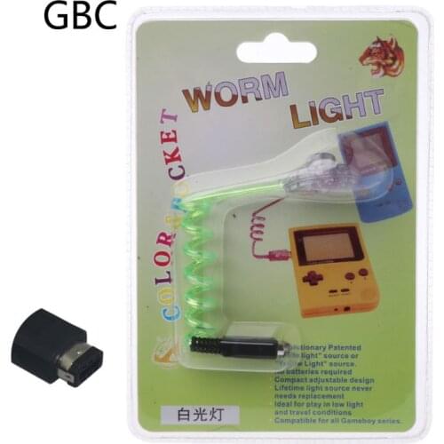 High Quality New Flexible Worm Light Illumination LED Lamps for Nintend Gameboy GBA GBC GBP Console