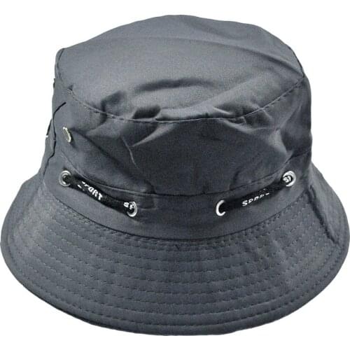 Protective Unisex Breathable Hat Cotton Bucket Hat Double Side Fishing Boonie Bush Cap Visor Sun