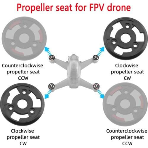 5328S Propeller Bases for DJI FPV Combo Drone Mounting Plate Base CW CCW Motor Mount Blade Holder Spare Parts Kits With Tool