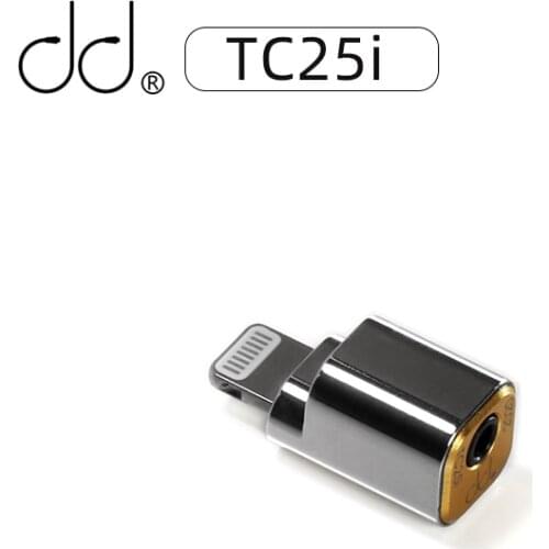 DD ddHiFi TC25i Lightning to 2.5mm Jack Headphone Adapter