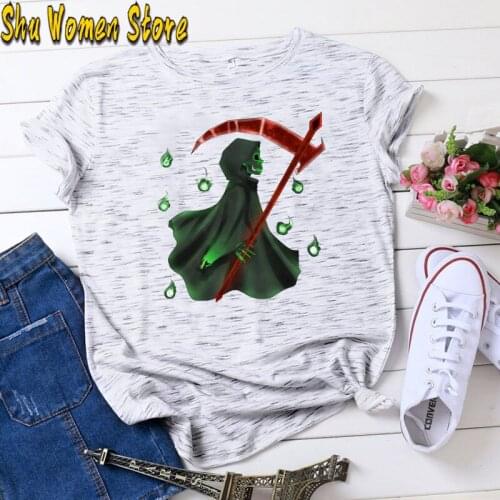 Modern t-shirt for men and women, Devil Death Evil T-shirt Men and Women Harajuku Satan Horror T-shirt Men 90s Tee y2k top