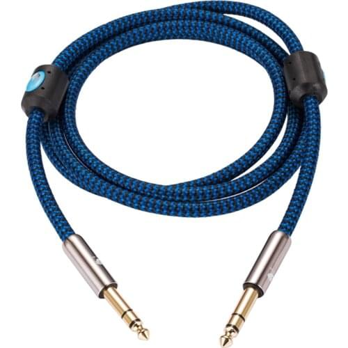 Hifi Audio Cable Stereo 6.35mm Jack to Jack Mixing Console Amp Monitor Camera TRS 1/4" to 1/4" Cable Shielded 1M 2M 3M 5M 8M