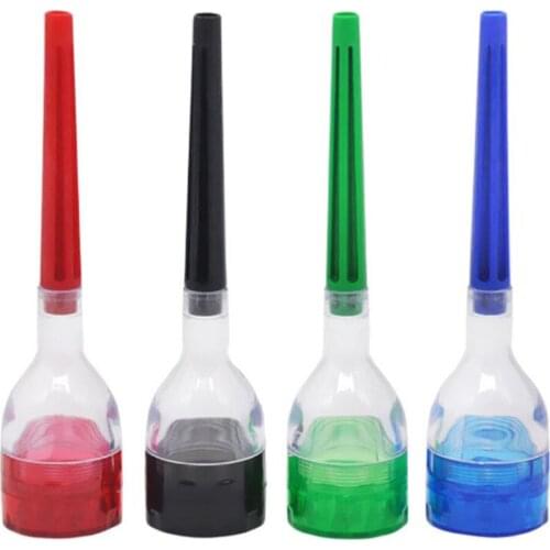 12Pcs Plastic Grinder Herb Rolling Paper Crusher Diameter 30mm Grinders Tobacco Smoking Smoke Pipe Tool Cigarette Acessorios