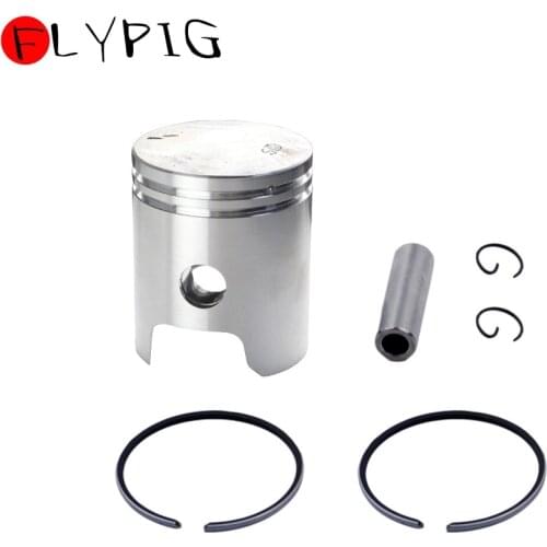 FLYPIG 47mm Piston Ring Kit W/ Needle for Yamaha PW80 PY80 PW PY 80 PEEWEE 80cc ATV Quad Dirt Bike Motorcycle Engine Parts