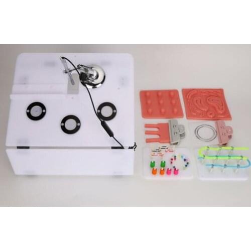 Laparoscopic surgery simulation training device for teaching tools Separating pliers needle holder scissors, grasping forceps