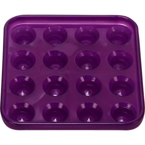 Ball Tray for 16 Pool & Snooker Table Balls - 5 Colors for Choice