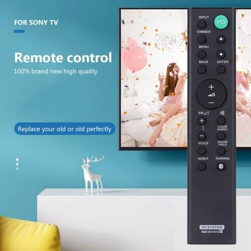 Remote Control Hot Sale Remote Control Delicate Texture for Sony Audio Sound Bar System HT-CT380 Replacement