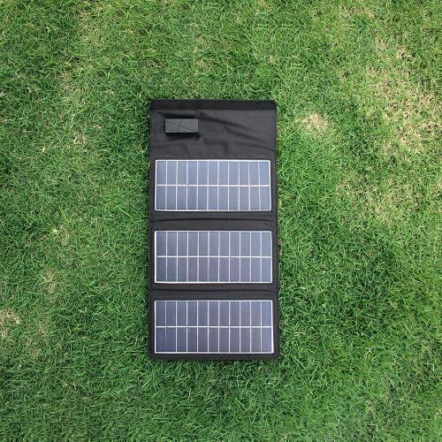 RG 7W Sun Light Solar Cells Charger 5V 1A USB Output Devices Portable Solar Panels for Smartphones Laptop Tablets Outdoor