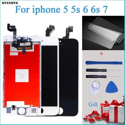 3D Touch LCD Replacement for iPhone6 6s 7 5s Screen Replacement Digitizer Assembly for iPhone 6 lcd display No Dead Pixel +Gifts