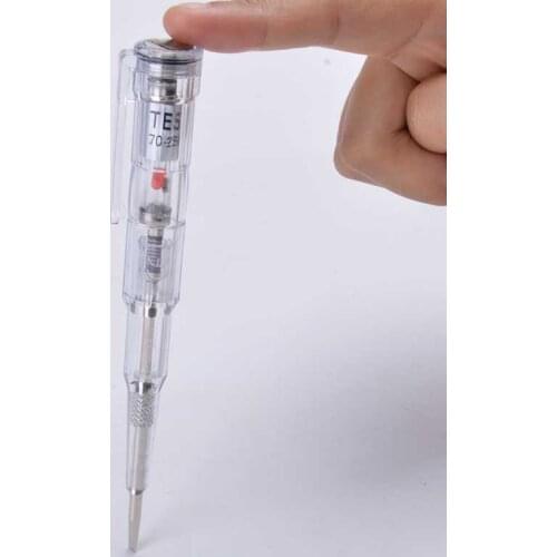 Waterproof induction type electric test pen screwdriver probe light voltage tester detector 250V test pen