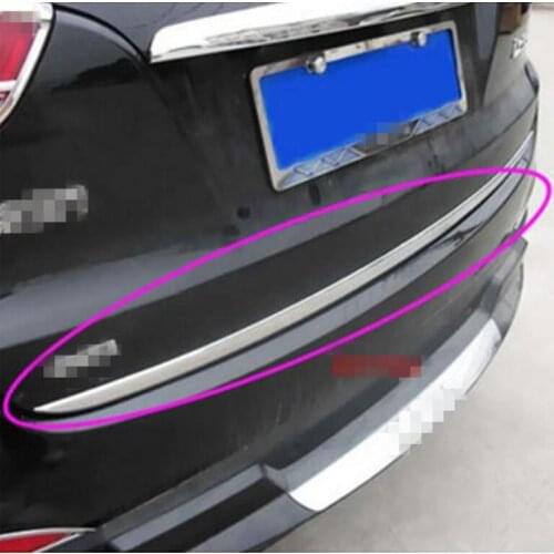 High quality stainless steel Rear Trunk Lid Cover Trim For 2009-2013 Hyundai ix35