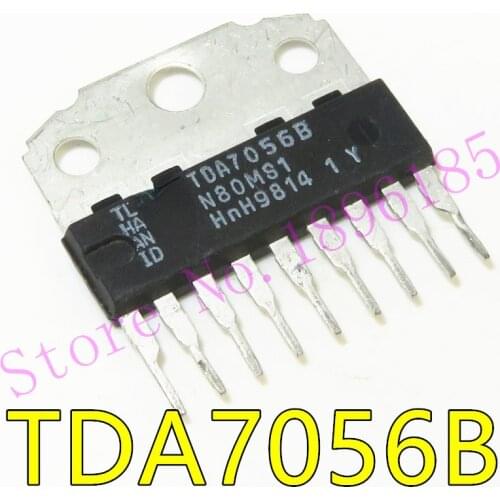 1pcs/lot TDA7056A TDA7056B TDA7056 ZIP-9 In Stock 5 W mono BTL audio amplifier with DC volume control