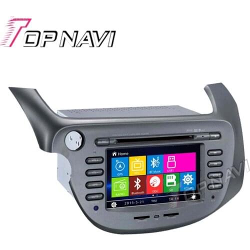 Topnavi 7" Car DVD GPS For Honda FIT/JAZZ 2007- Car Radio Multimedia Audio Stereo In Dash,Wince System