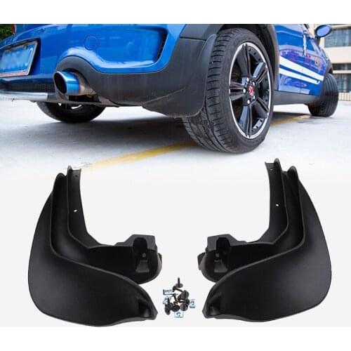 Car Mud Flaps Splash Guards Mudguards FIT For R60 2009-2015 Mini Countryman Fender 4pcs / Set