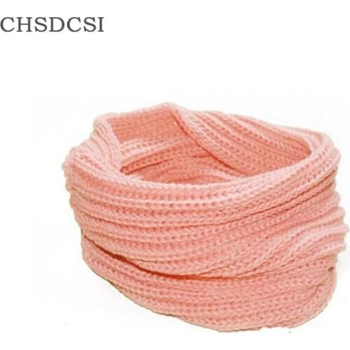 CHSDCSI Women Knitted Scarf Winter Scarves Unisex Couples Ring Snood Warm Knitting Hot High Quality Round Circle Wraps