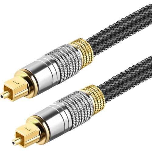 Digital Optical Audio Cable Toslink 1m 3m SPDIF Coaxial Cable for Amplifiers Blu-ray Player Xbox 360 Soundbar Fiber Cable