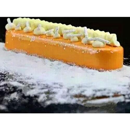 Stainless Steel Oval Rectangular Mousse Cake Mold Circle Ring Pastry Mould Tool U2JC