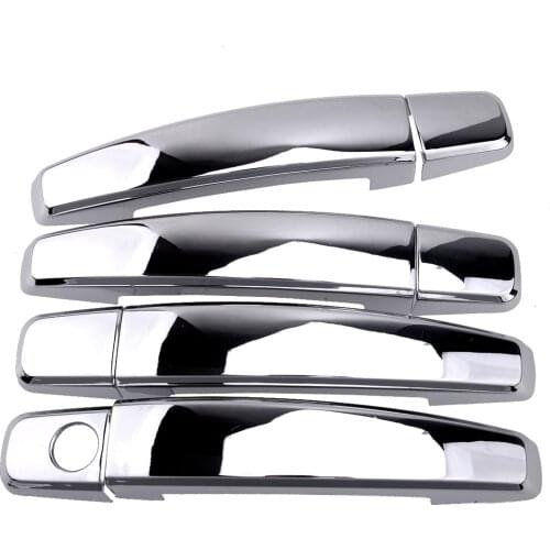 8Pcs/Set Chrome Car Exterior Door Handle Cover Trim Fit for Vauxhall Antara Corsa Insignia Meriva Insignia Saloon Opel Zafira B