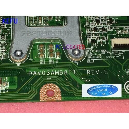 KEFU STOCK SUPER 01TN63 DAV03AMB8E1 Laptop Motherboard for Dell Vostro 3750 Notebook PC VIDEO CHIP N12P-GE-A1 (qualified ok)
