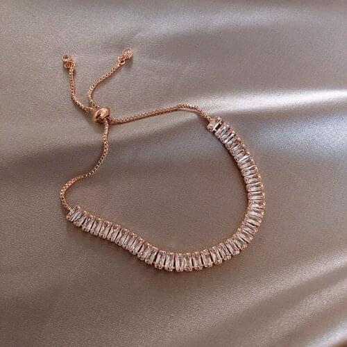 Korean fashion sense boudoir bracelet female minority design chain bracelet simple temperament personality hand ornaments