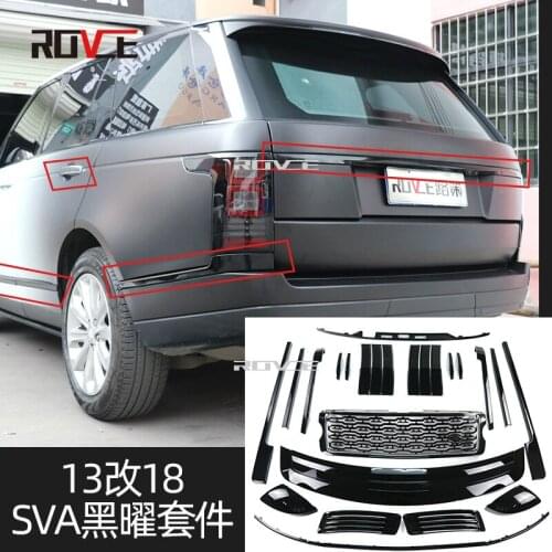 Suit For Modified 2013 2018sva Grid Heiyao Kit Body Trim Shark Gill Tail Door Strip