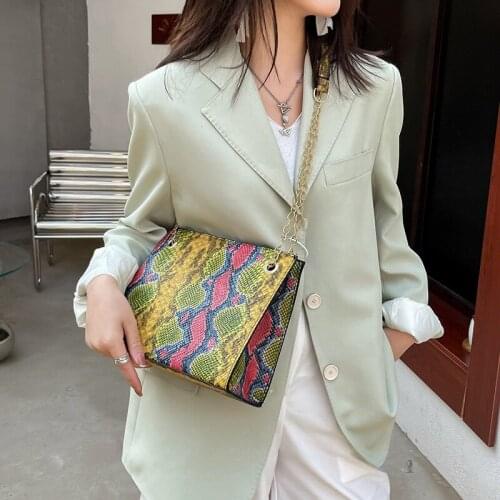 Fashion Leopard Messenger Bags for Women Brand Decoration Ladies Party Handbags Purses Luxury Leather Small Shoulder Hand Bag