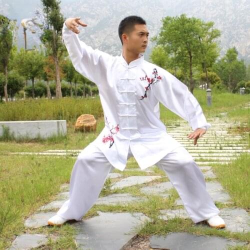 New Chinese Kung Fu Uniforms Adult Child Traditional Tai Chi Martial Arts Suit Performance Costumes Morning Exercise Wushu Cloth