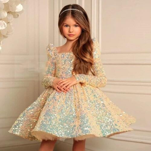 Girls Dresses Mid-Length Red Princess Dress Long-Sleeved Short Jacket + Vest Dress 2pcs Suit Banquet Costumes For 3-10 Yrs Kids