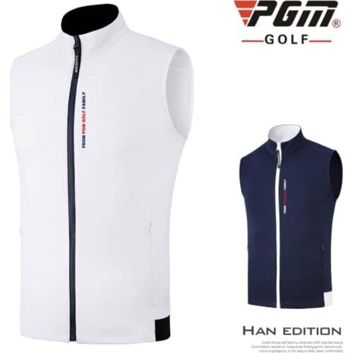 PGM Golf Clothing Mens Vest Autumn Winter Warm Breathable Vests Windproof Coat YF164 Wholesale