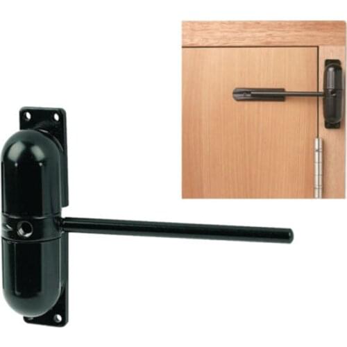 Best quality 20-70KG Zinc Alloy Spring Door Closer Automatic Mounted Door Stops Adjustable Surface Door Closer
