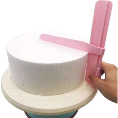 Cake Scraper Smoother Adjustable Fondant Spatulas Cake Edge Smoother Cream Decorating DIY Bakeware Tableware Kitchen Cake Tool