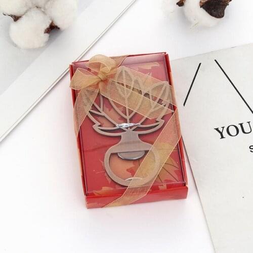 Wedding Party Favors Gifts Souvenirs Copper Maple Leaf Beer Bottle Opener Home Kitchen Bar Tool LX8020