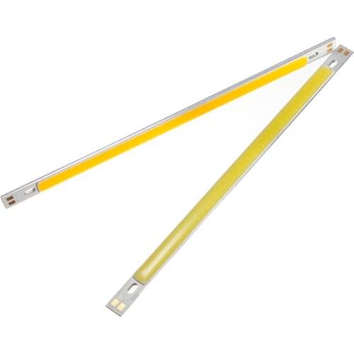 12V LED Light Source 10W 20CM Bar Lights COB LED Strip Red Green Yellow White for Car Signal Lamp Automobile Decor Lighting Bulb