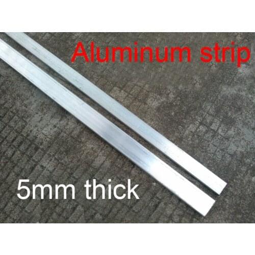 5mm thickness Al flaty flat bar Aluminum regula square bar Aluminum alloy rod Aluminum strip busbar