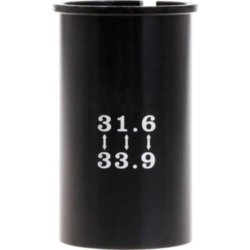 Bicycle Seatpost Sleeve Seat Post Tube Convert 31.6mm to 33.9mm Repair Accessories Aluminum Alloy Tackle MTB Bike Converter