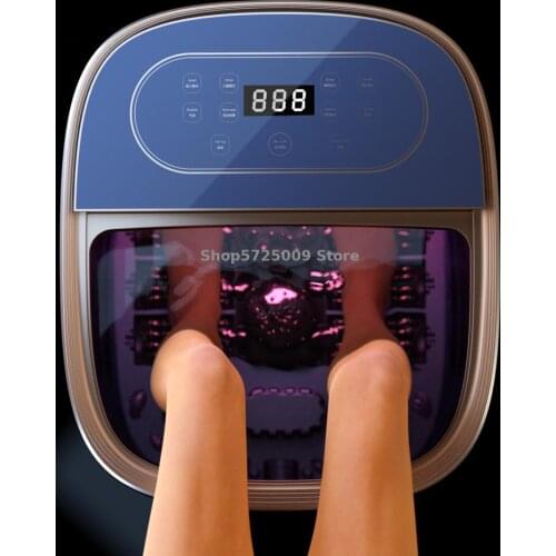 Foot bath foot bath barrel electric massage foot bath heated thermostatic foot bath barrel deep barrel foot basin